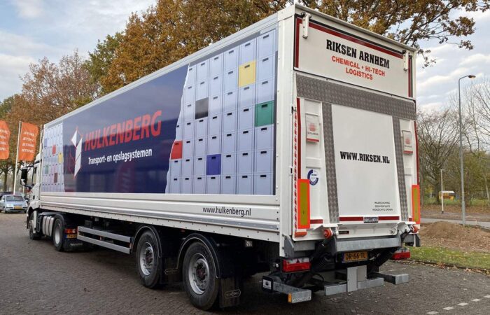 Hulkenberg vrachtwagen trailer belettering fleet