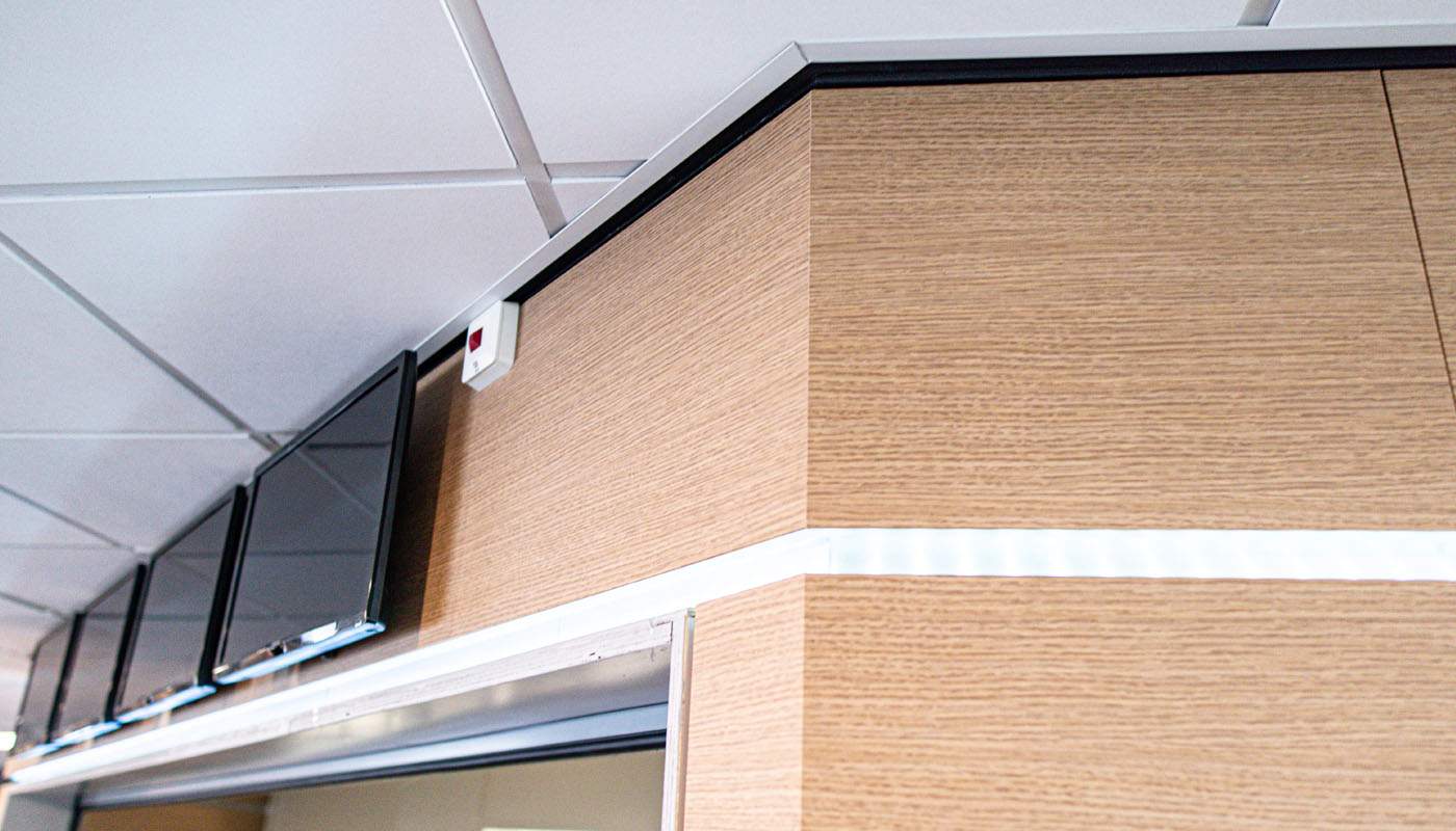 detailfoto van Bodaq interieur folie en glasfolie